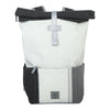 white, anthracite tarpaulin, grey, blue zipper