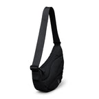 Wavy Puffer Moon Bag