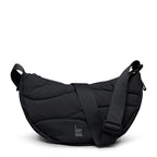 Wavy Puffer Moon Bag