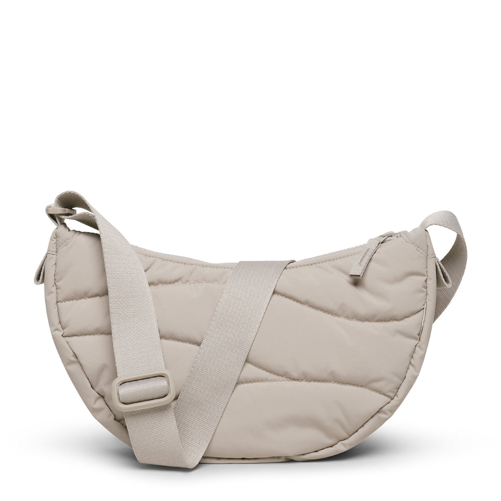 Wavy Puffer Moon Bag