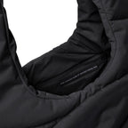 Wavy Puffer Shoulder Bag