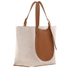 Le Foulonné Toile Schultertasche XL