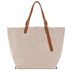 Le Foulonné Toile Schultertasche XL