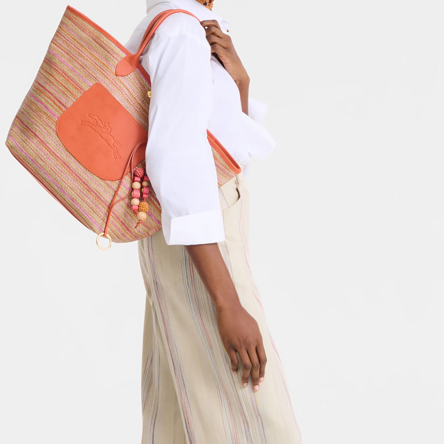 Le Panier Pliage Rainbow Schultertasche L