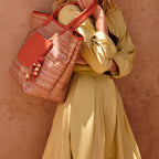 Le Panier Pliage Rainbow Schultertasche L