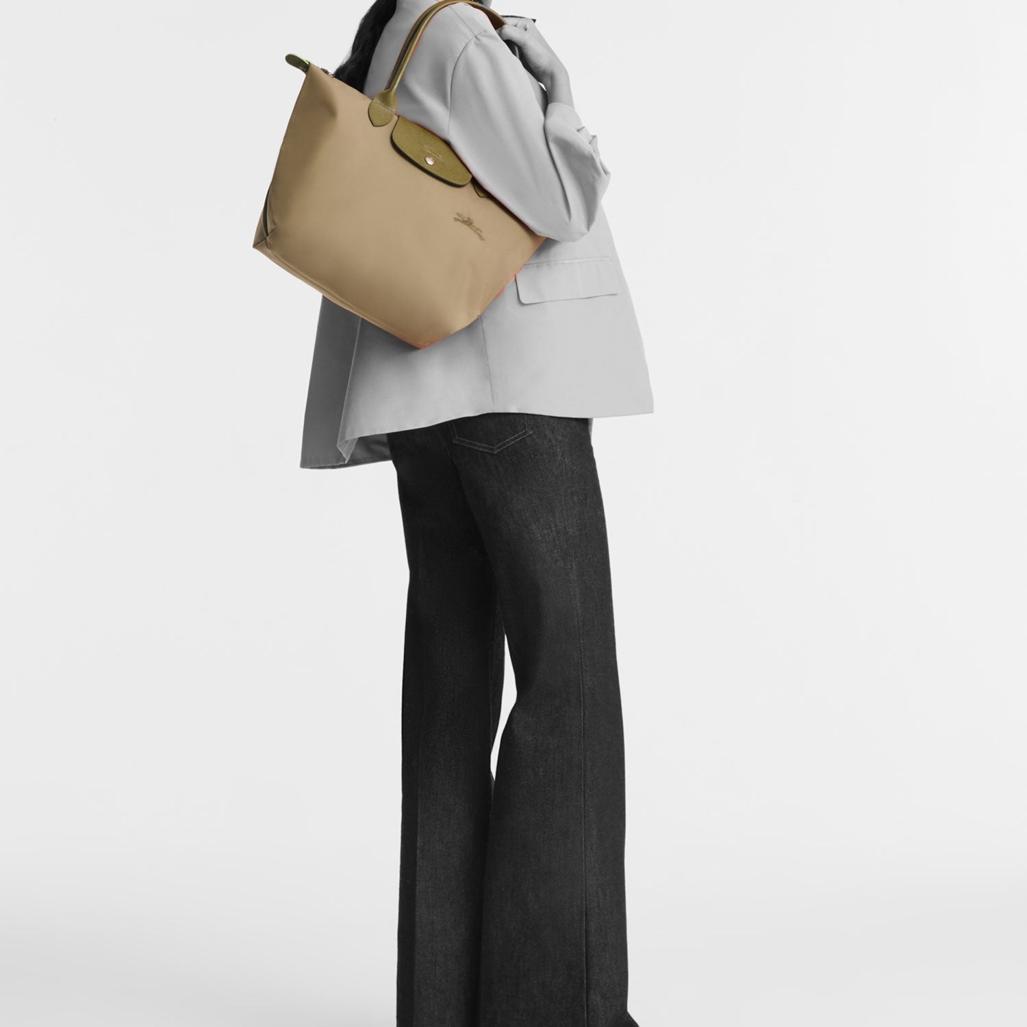 Le Pliage Green Schultertasche L