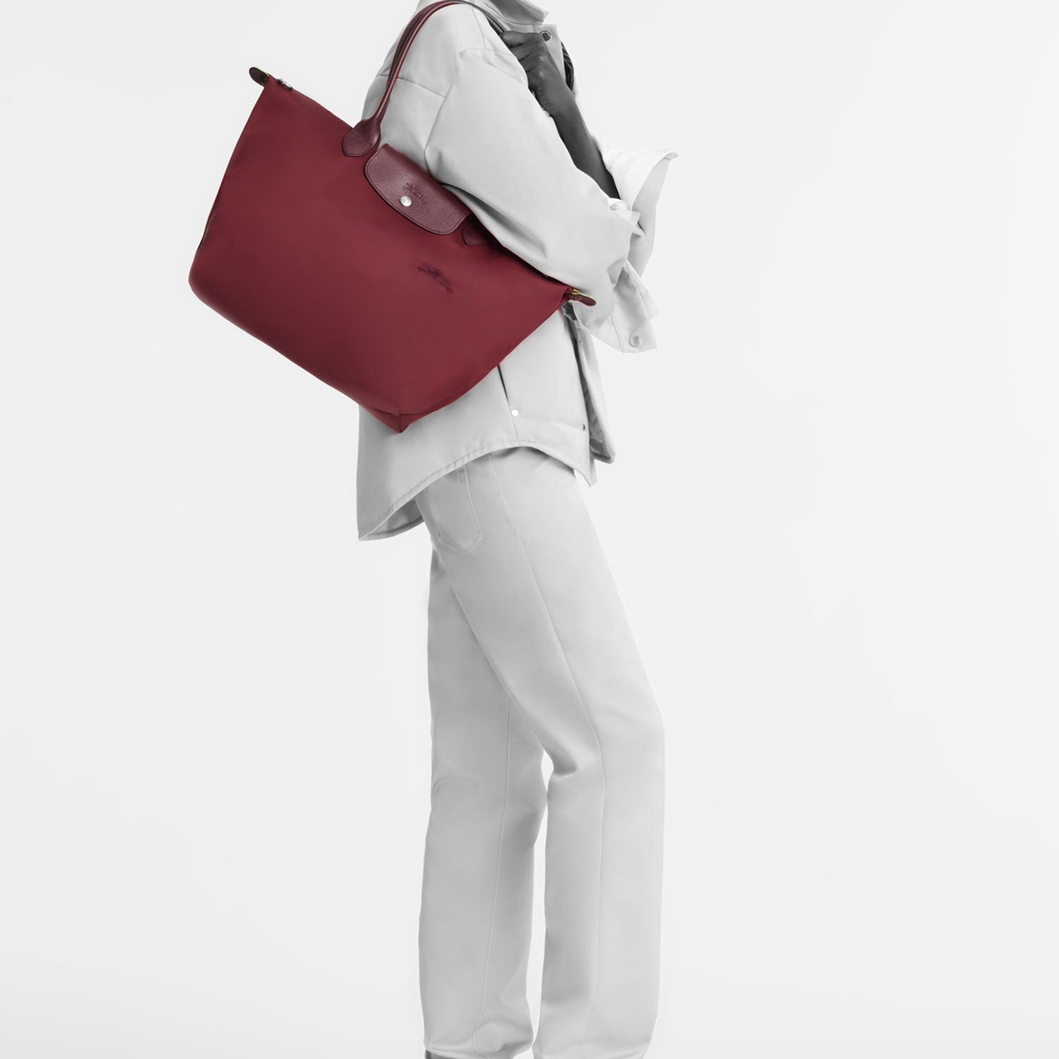 Le Pliage Green Schultertasche L