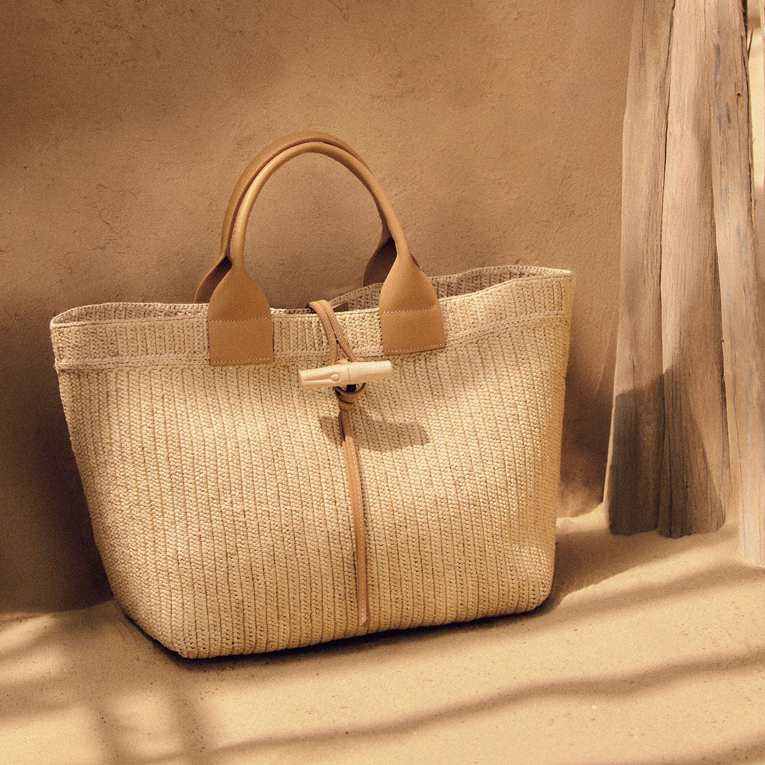 Le Roseau Raphia Handtasche L