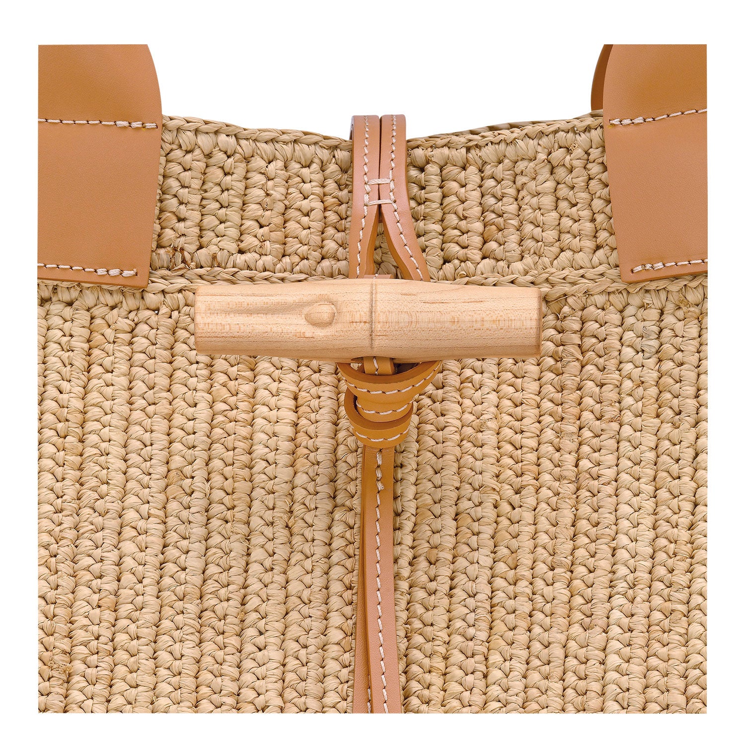 Le Roseau Raphia Handtasche L