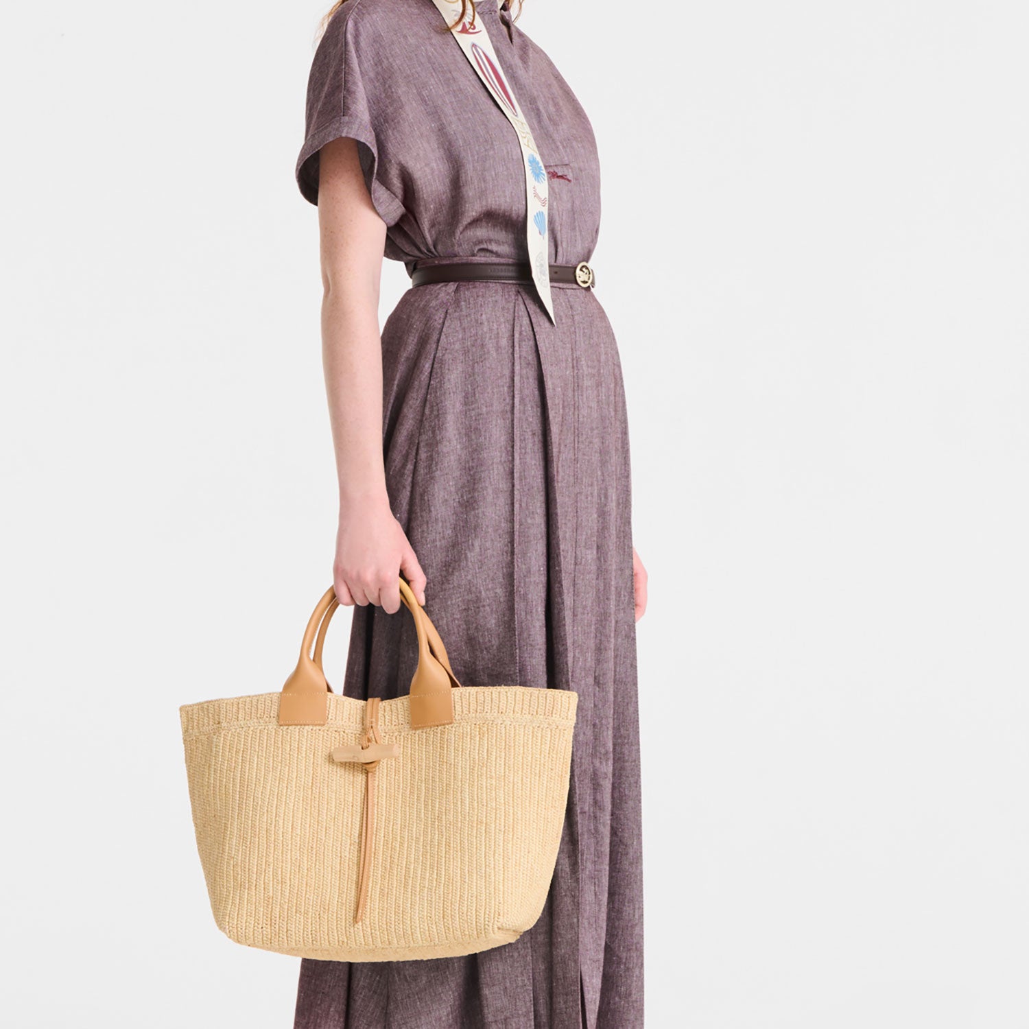 Le Roseau Raphia Handtasche L