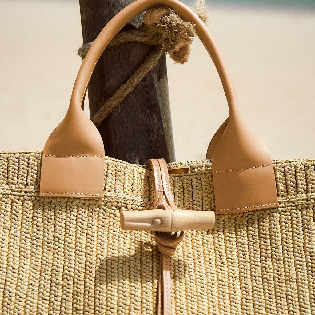 Le Roseau Raphia Handtasche L