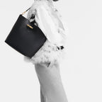 Le Roseau Sleek Schultertasche M