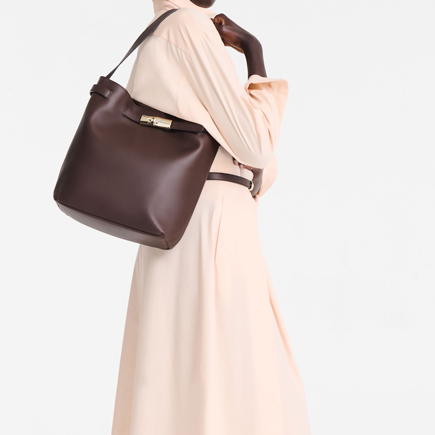 Le Roseau Smart Schultertasche L