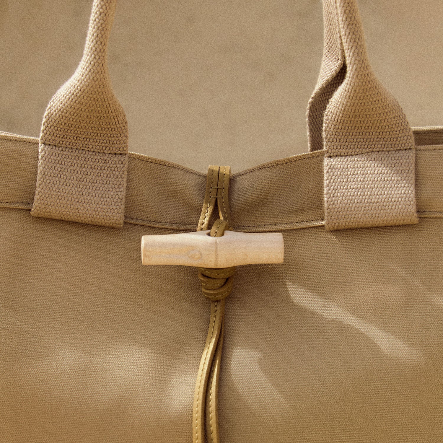 Le Roseau Toile Handtasche L