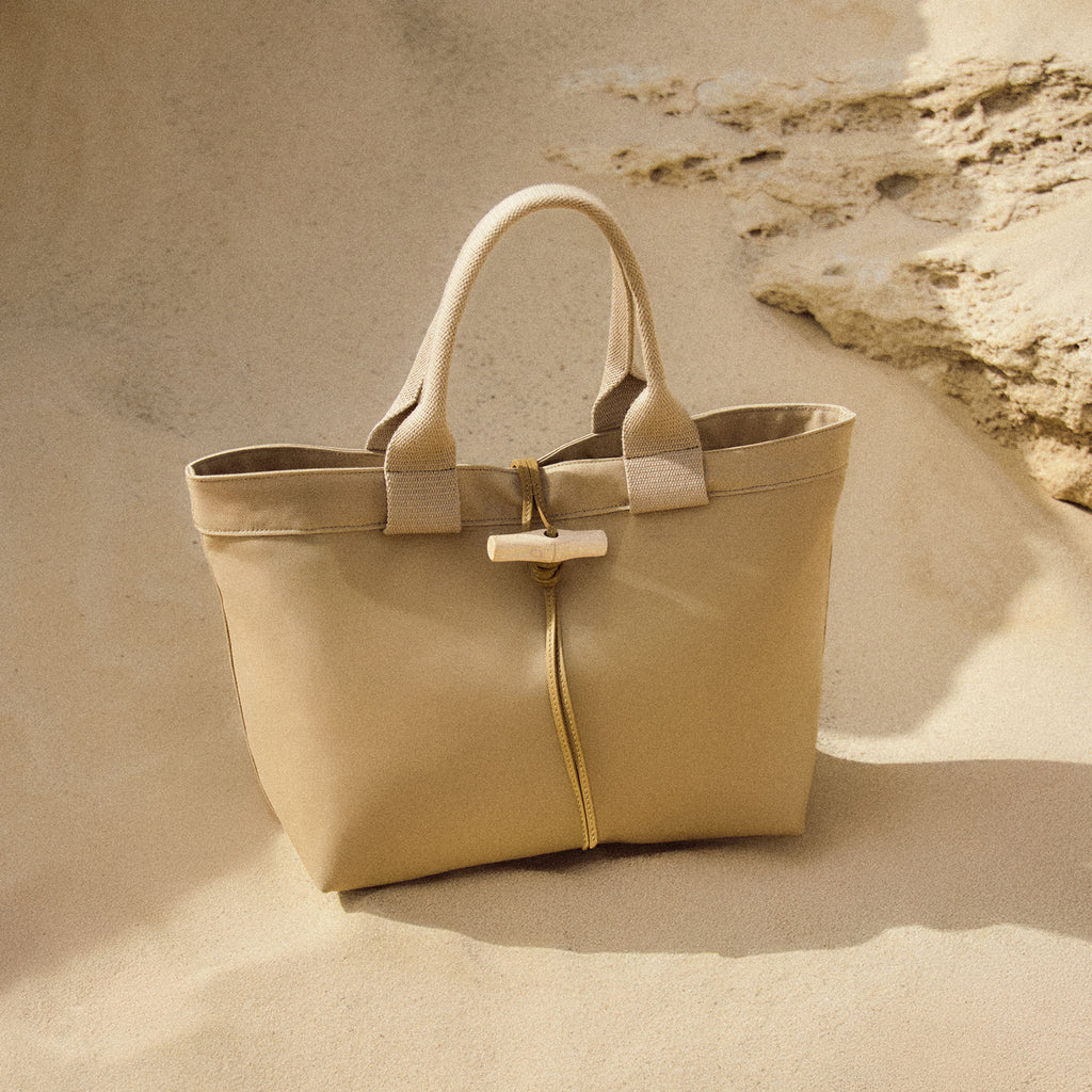 Le Roseau Toile Handtasche L