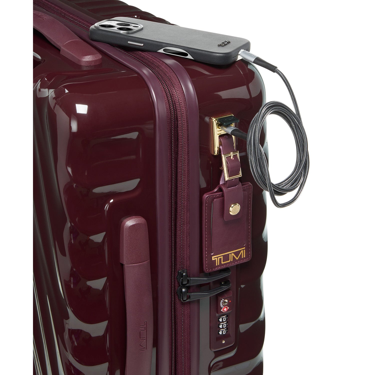 19 Degree Continental Expandable 4 Wheel Carry-On