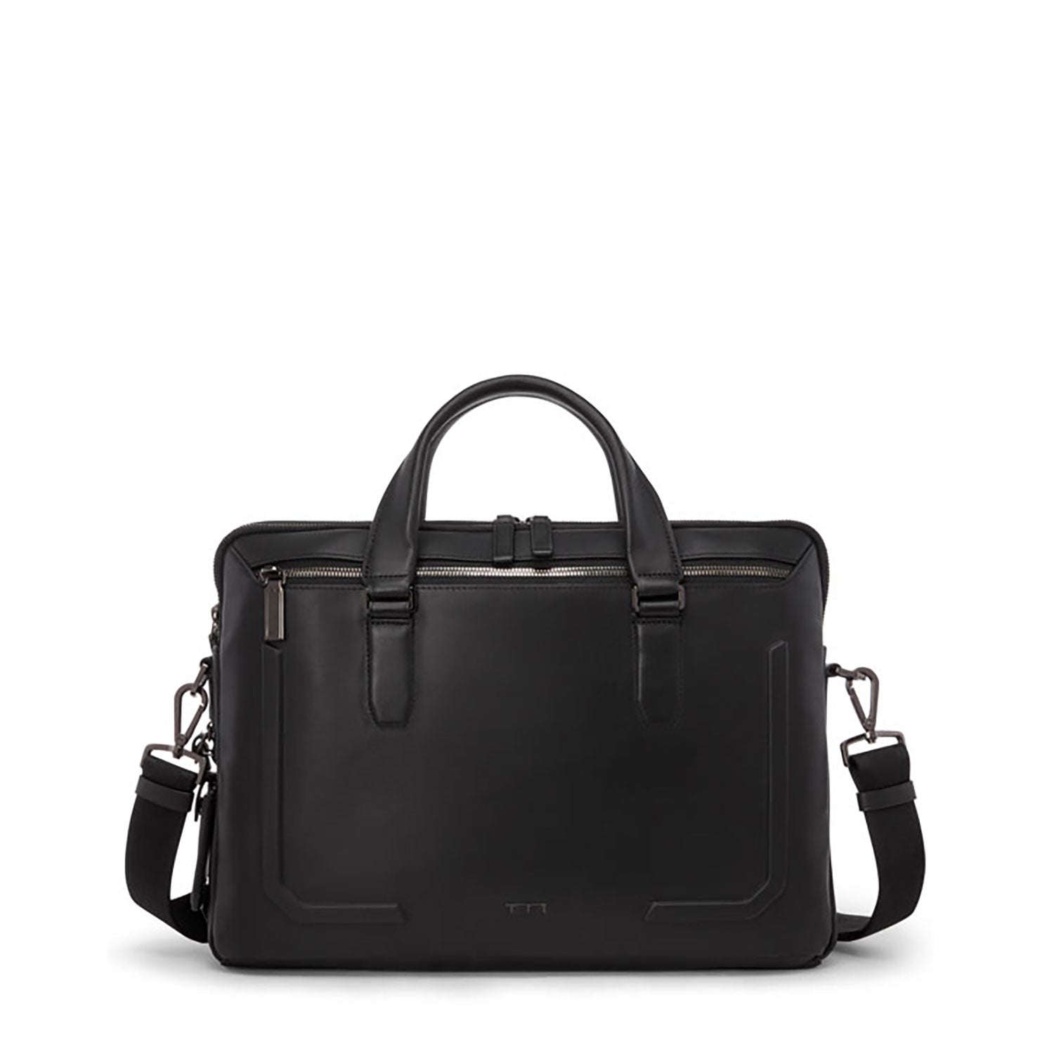 Tumi Harrison Leather Sycamore Slim Brief