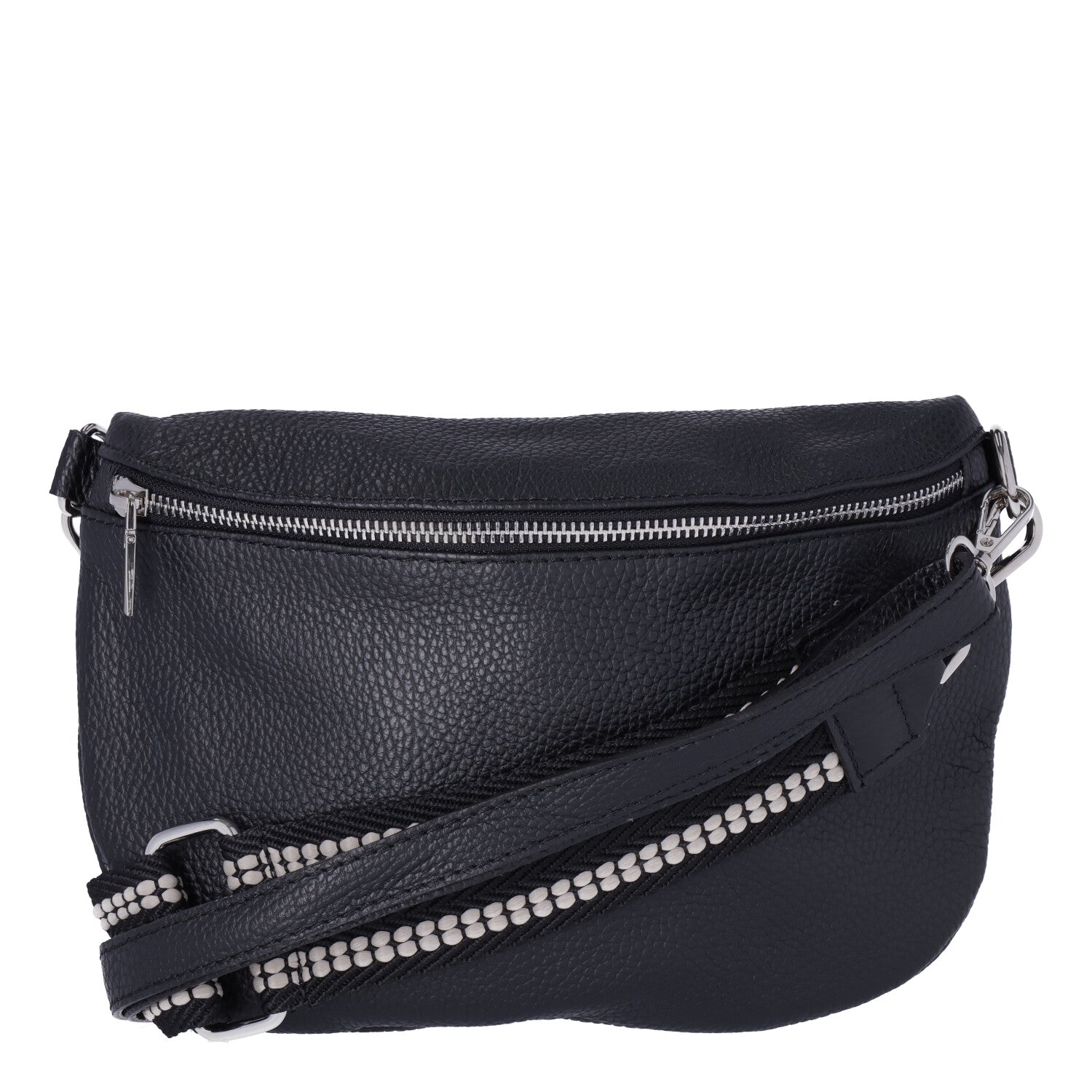 Crossbody Leder mit Gurt L