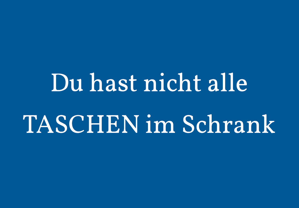 Lieblingstasche Geschenkgutschein