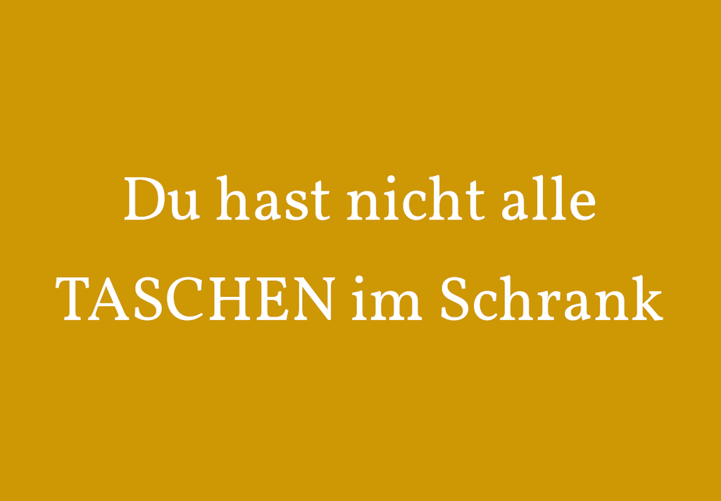 Lieblingstasche Geschenkgutschein