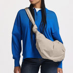 Pleat Moon Bag Large