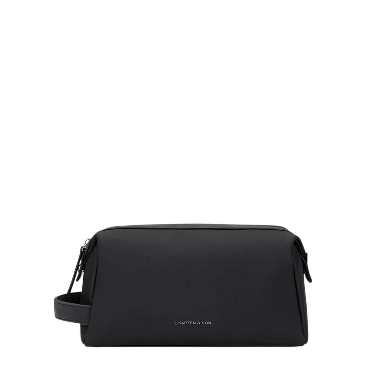Lieblingstasche Kapten & Son Windsor toiletry bag in black water-repellent tech material with side handle