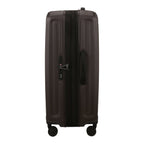 Lieblingstasche 2WANDER Spinner 75/28 expandable dark brown hard-shell suitcase with TSA lock and spinner wheels