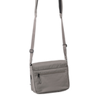 Lieblingstasche Aoki RE lite grey crossbody bag with adjustable shoulder strap and zippered back pocket