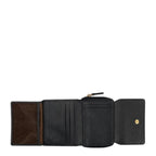 Lieblingstasche Asti RV Geldbörse 6CS black leather tri-fold wallet with card slots and zip compartment