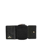 Lieblingstasche Asti RV Geldbörse 6CS in black pebbled leather with multiple card slots and gold-tone hardware