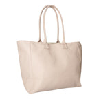 Lieblingstasche Tote L in light beige canvas with long shoulder straps, perfect for everyday use.