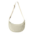 Lieblingstasche beige crescent-shaped sling bag with an adjustable strap and minimalist design