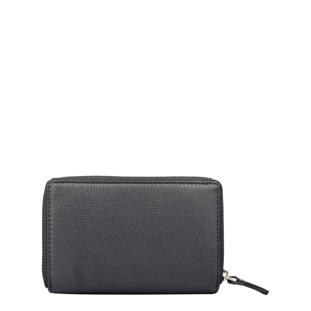 Lieblingstasche Belg Dagrete black leather zip-around wallet MH14FZ