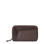 Lieblingstasche Betty brown leather wallet with a zip-around closure and minimalist design