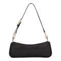 Lieblingstasche black leather shoulder bag with gold hardware and adjustable strap