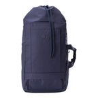 Lieblingstasche Blok Large navy blue backpack with a drawstring closure and side carry handle