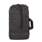 Lieblingstasche Blok Medium charcoal grey backpack with drawstring closure and side carry handle