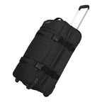 Lieblingstasche BOLONIA M black rolling travel bag with telescopic handle and compression straps.