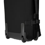 Lieblingstasche BOLONIA black fabric small rolling travel bag with sturdy wheels and straps.