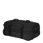 Lieblingstasche BOLONIA M black rolling travel bag with compression straps and textured base.