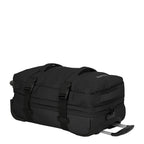 Lieblingstasche BOLONIA S black rolling travel bag with telescopic handle and compression straps