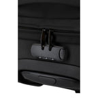Lieblingstasche BOLONIA M black travel bag with integrated combination lock and sturdy handle.