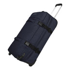 Lieblingstasche BOLONIA L navy blue rolling travel bag with telescopic handle and compression straps.