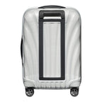 Lieblingstasche C-Lite Spinner 55/20 Exp carry-on suitcase in metallic silver with black handle and four wheels