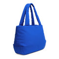 Lieblingstasche Cloud Horizon tote bag in vibrant blue with a soft, padded quilted finish and comfortable handles.