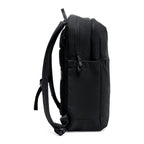 Lieblingstasche Commuter Pack in black, a sleek minimalist backpack with side pockets and padded shoulder straps.
