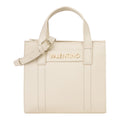 Lieblingstasche cream leather mini tote bag with gold hardware and embossed logo