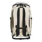 Lieblingstasche eoto Easy27 beige backpack with black padded shoulder straps and breathable back panel