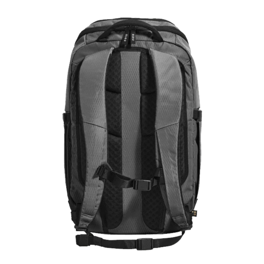 Lieblingstasche eoto Easy27 grey backpack with breathable back padding and adjustable shoulder straps