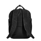 Lieblingstasche eoto Small16 black daypack with padded shoulder straps and minimalist recycled fabric design